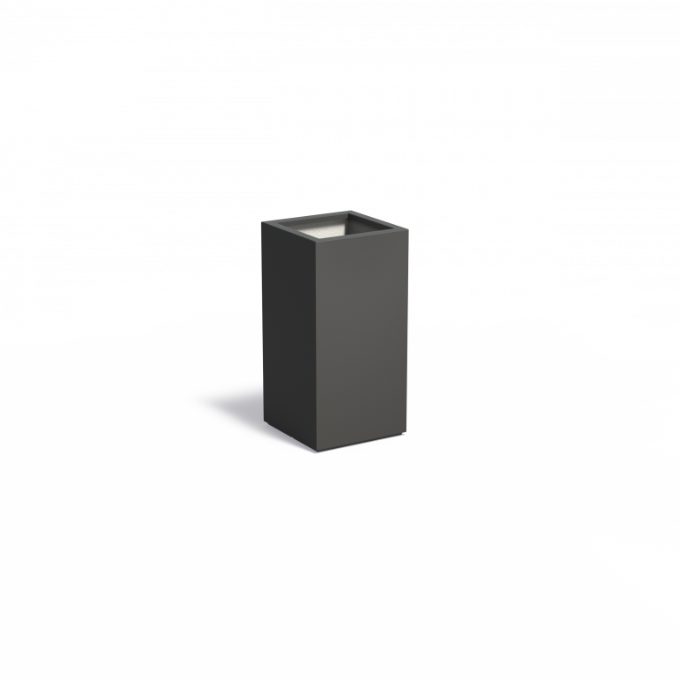 Fibreglass Carrez Tower Planter by Adezz 50x50x100cm