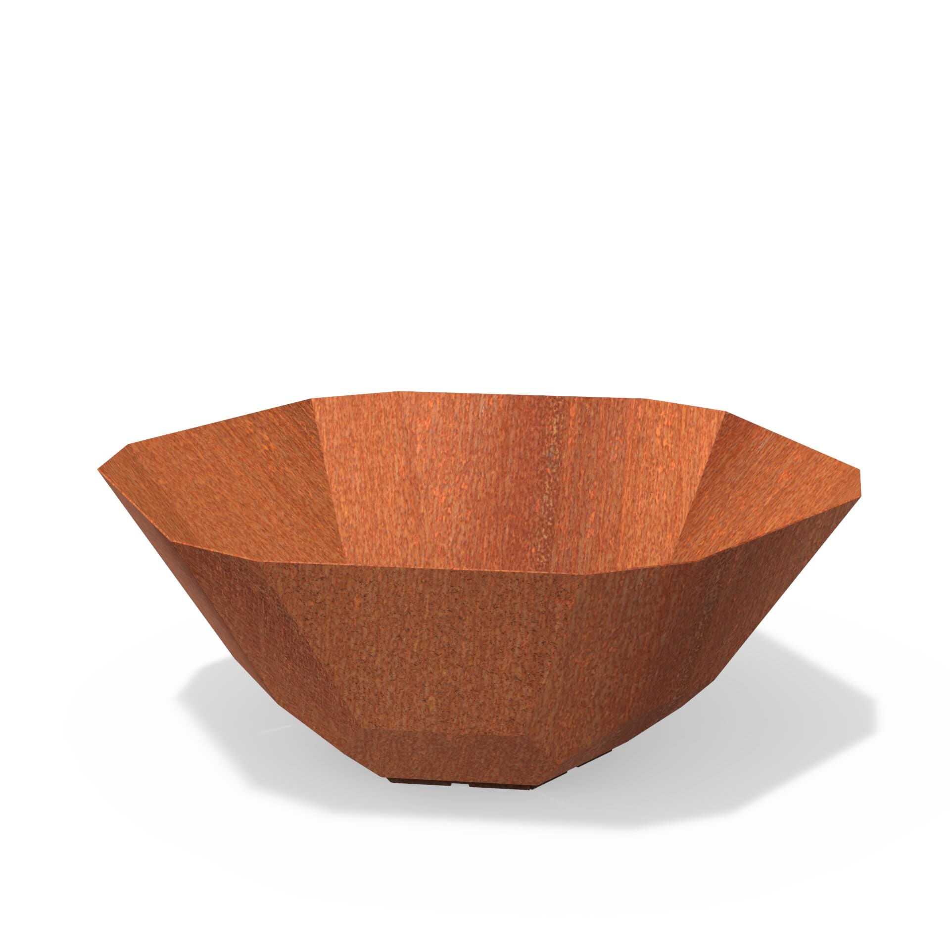 Corten Steel Facet Planters by dipott | Flora Select
