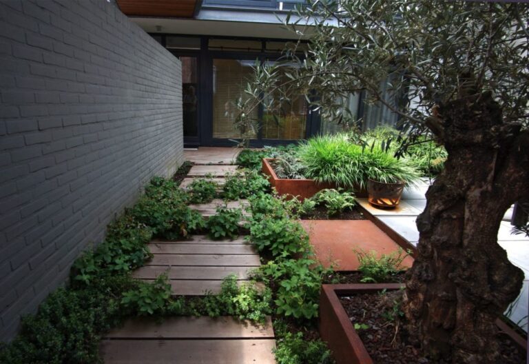 Corten Steel Square Vegetable Planter by Adezz Lifestyle2