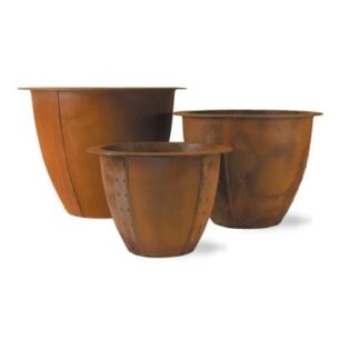 Norman Planter in Corten Steel Three Sizes1