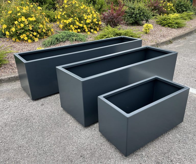 Anthracite Grey Planters